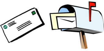 letters in mailbox illustration